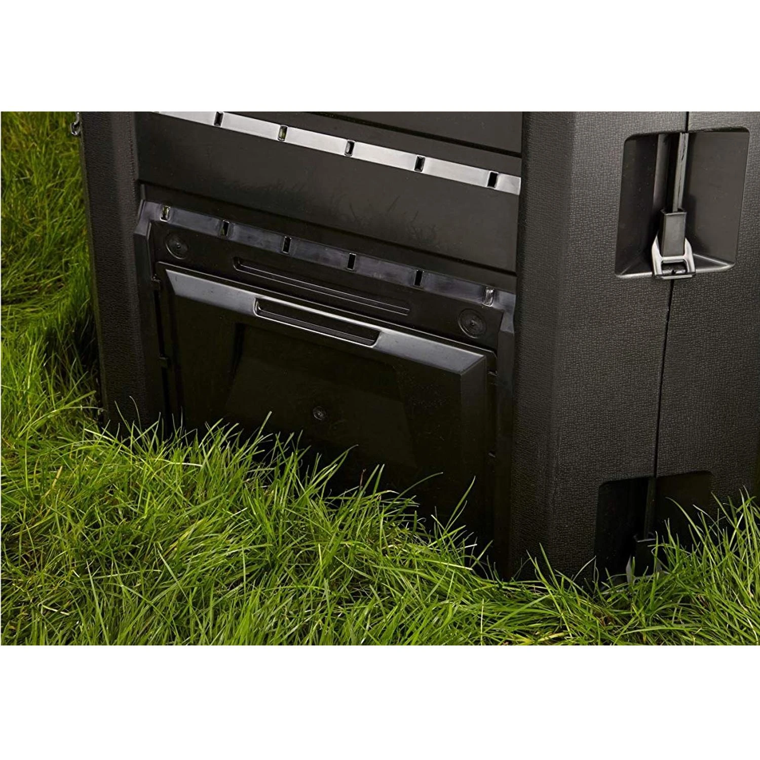 PROSPERPLAST komposto dėžė 380L Juoda 82 x 72 x 72cm