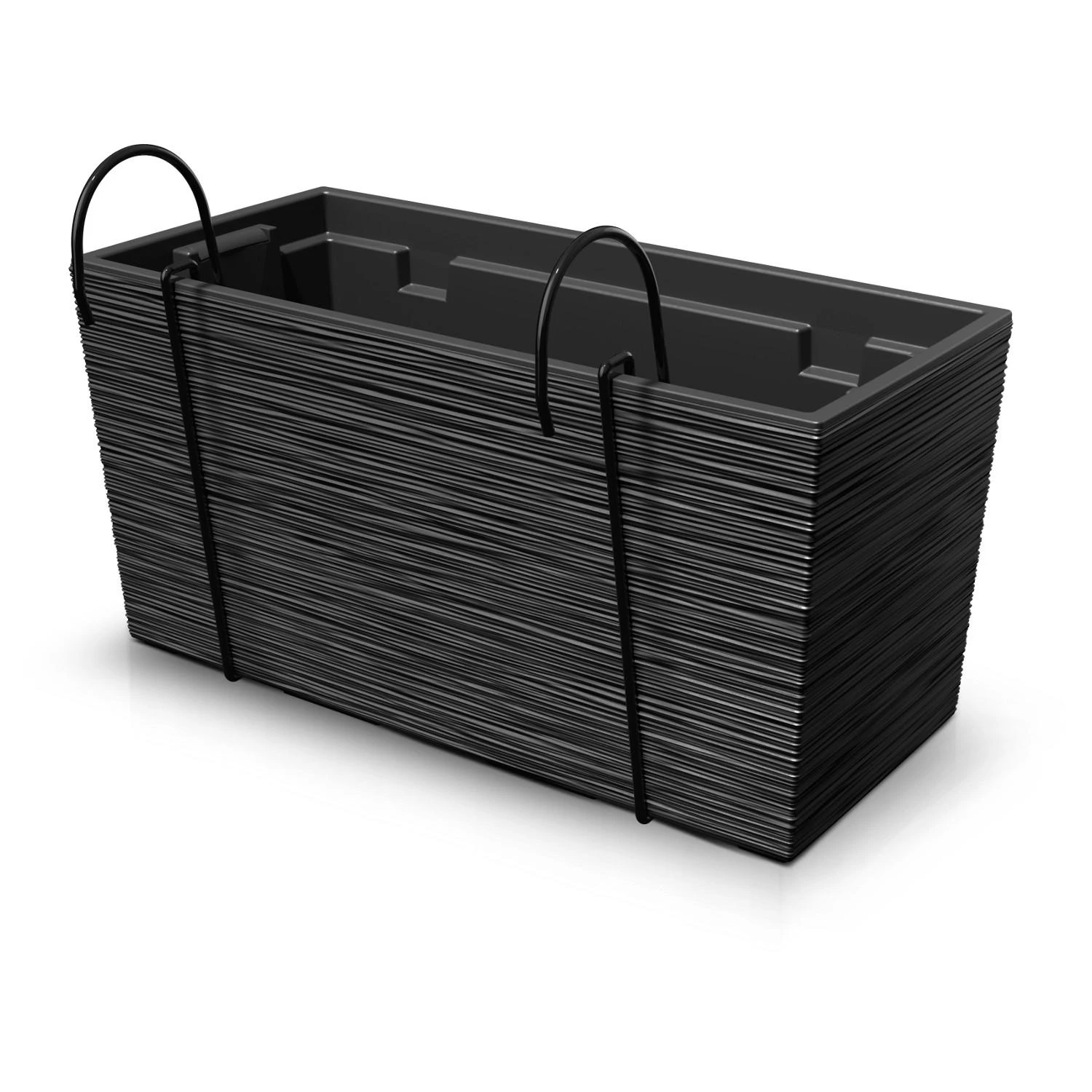 Prosperplast Skrzynka FURU DĖKLAS DFC400W - antracito spalvos