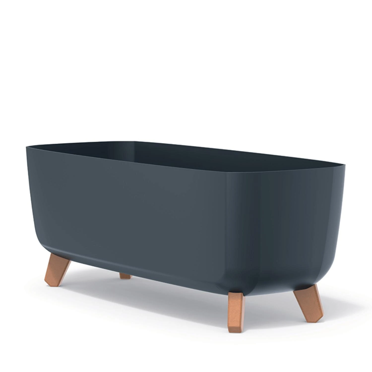 Prosperplast dėžė GRACIA 58x24 cm antracitas