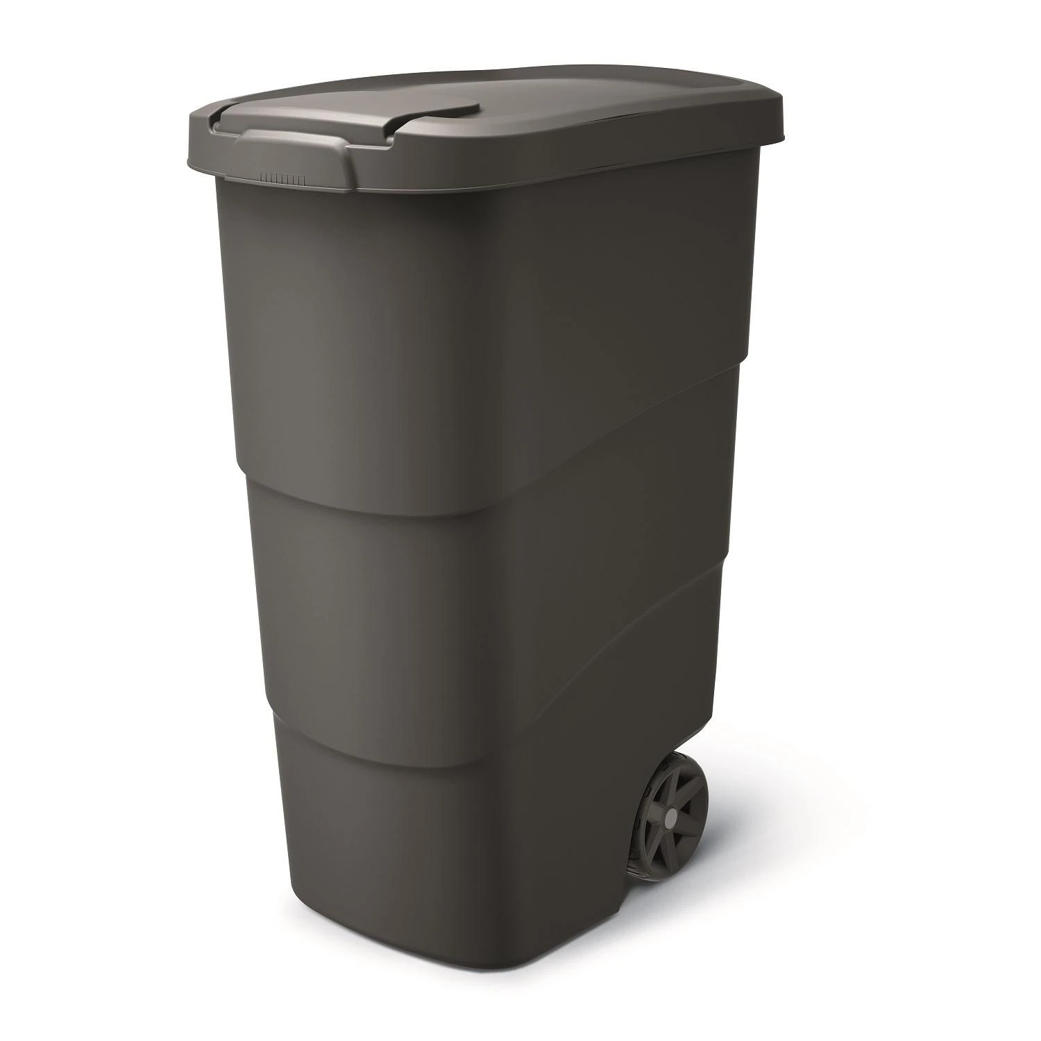 Prosperplast atliekų konteineris WHEELER 90 L su ratykais,  juodos spalvos
