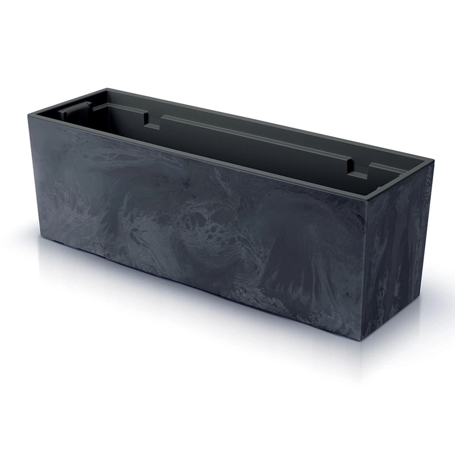 Prosperplast Doniczka URBI CASE BETON EFFECT DUC600E vazonas - antracito spalvos