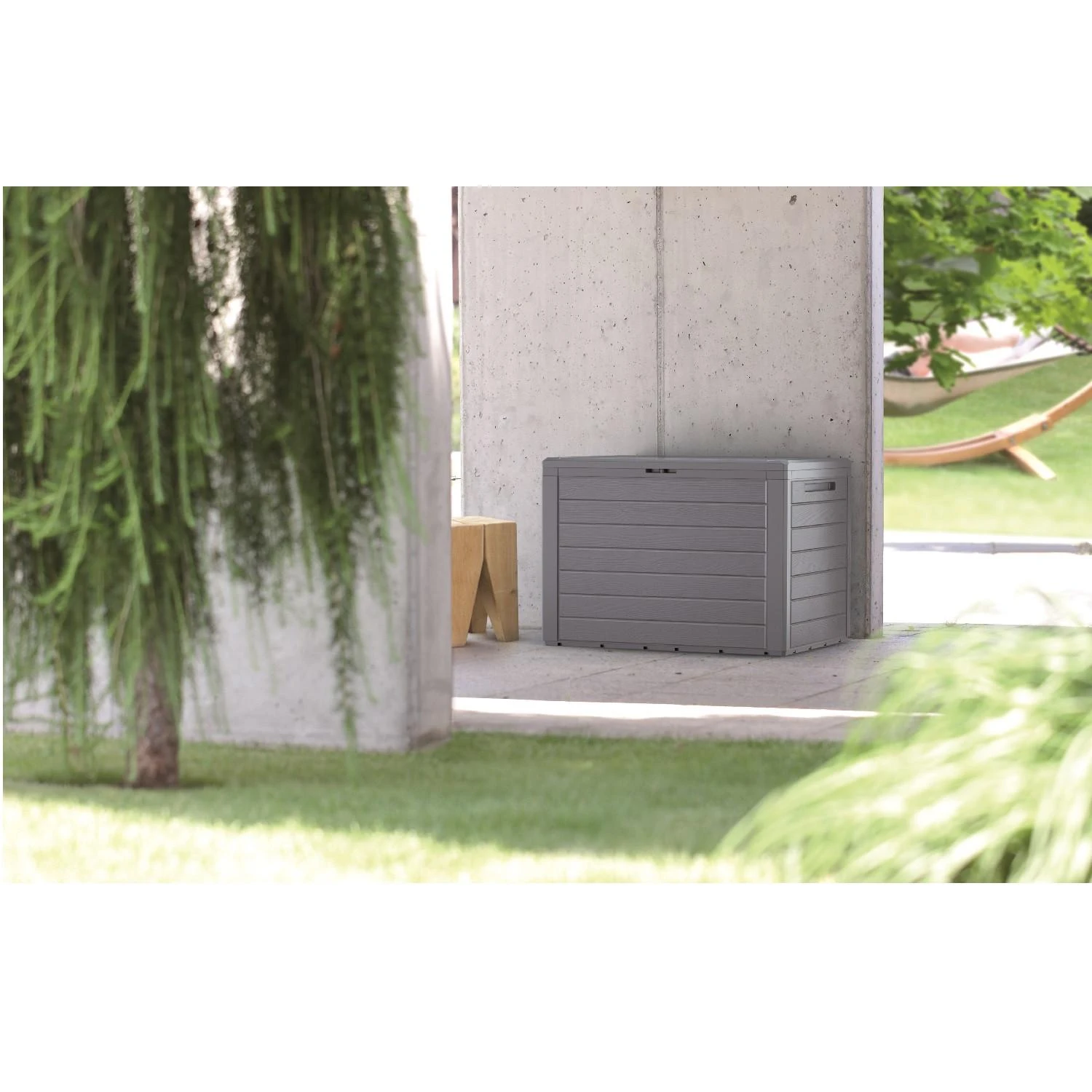 Prosperplast Garden Box Woodebox 190L MBWL190 antracitas