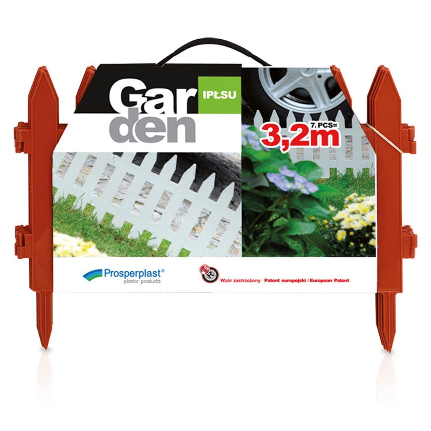 PROSPERPLAST SODO TVORELĖ 3,2m GARDEN CLASSIC TERAKOTOS SPALVOS