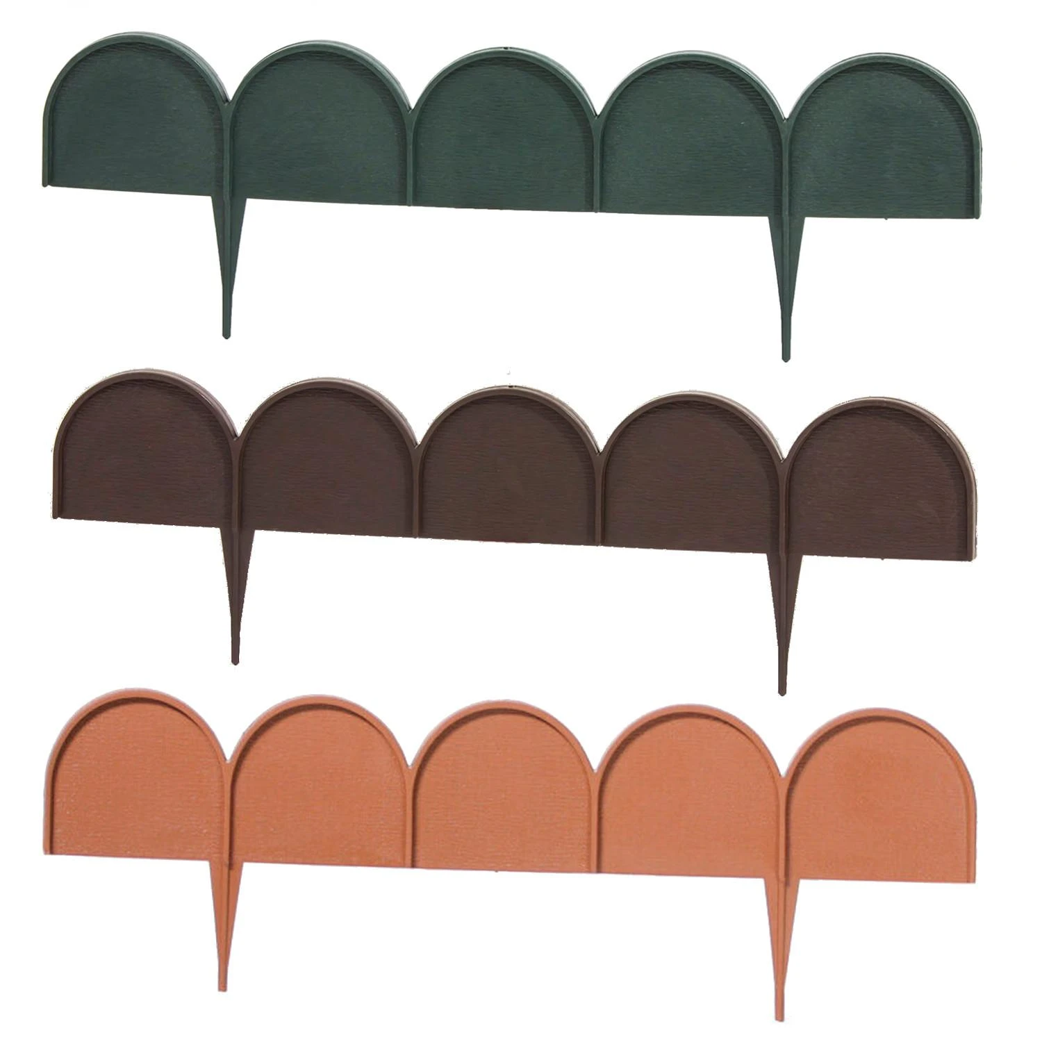 Prosperplast Dekoratyvinė tvorelė IKRA H9cm/L10m žalia/G852