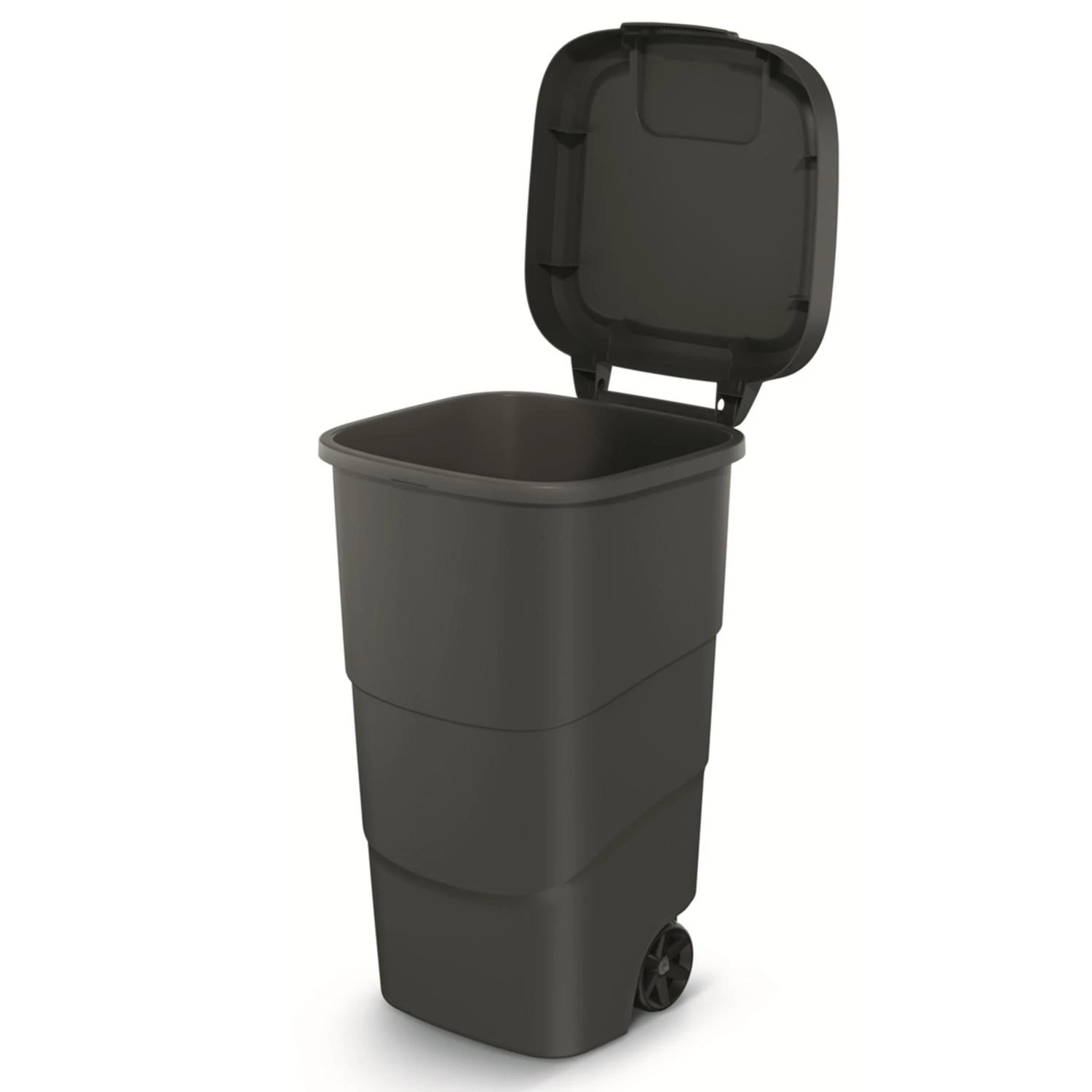 Prosperplast Mobilus atliekų konteineris su ratukais Wheeler 110L antracitas