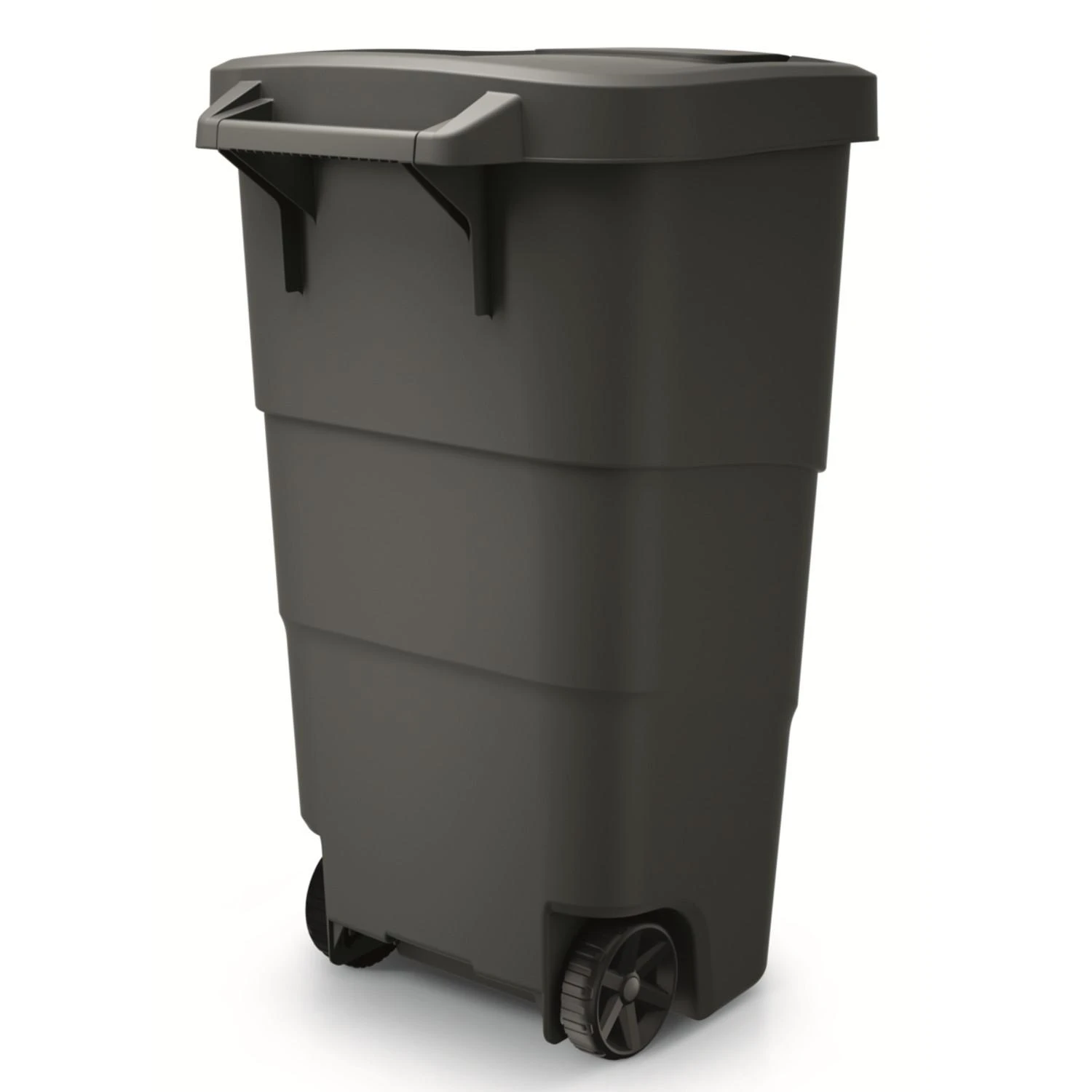 Prosperplast Mobilus atliekų konteineris su ratukais Wheeler 110L antracitas