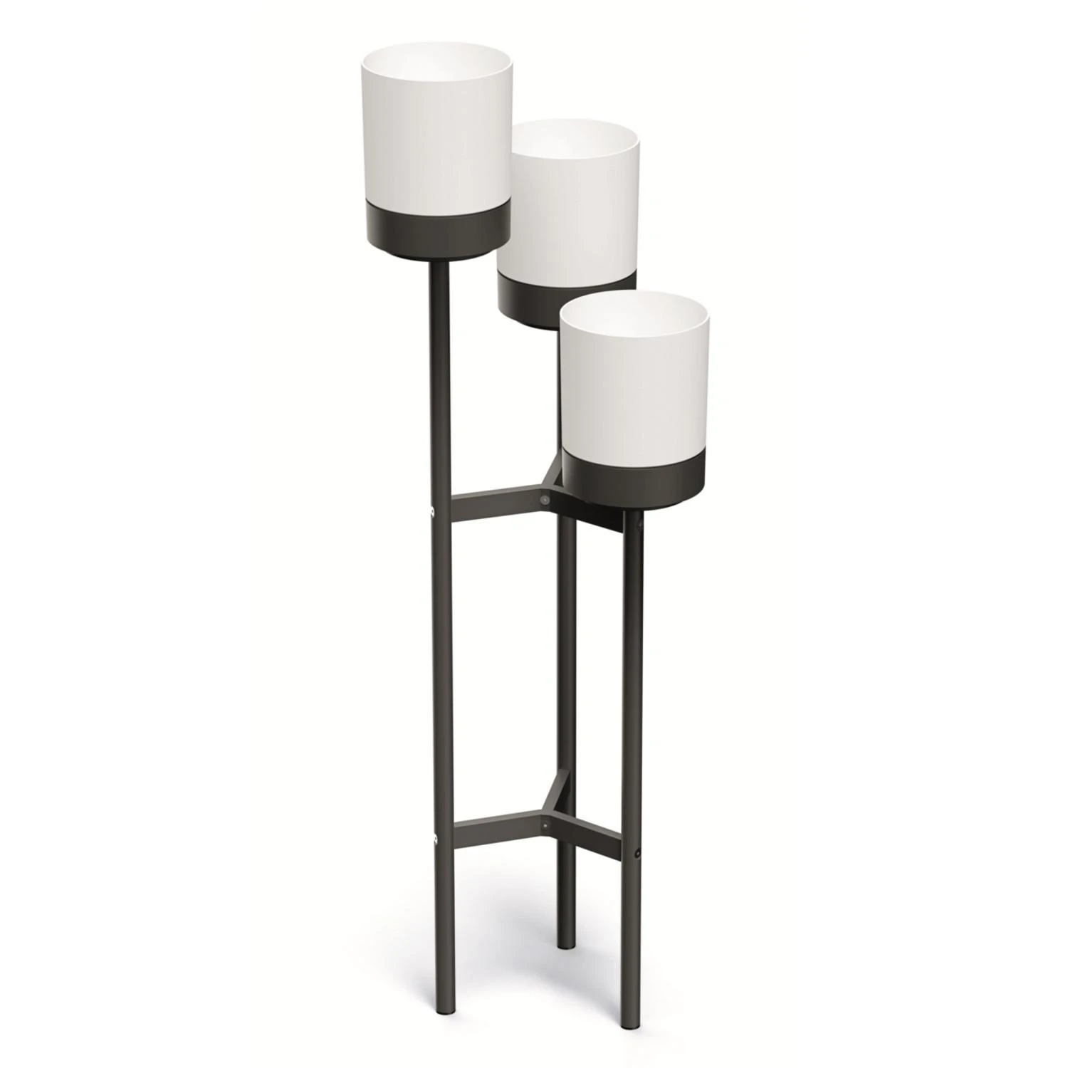 Prosperplast gėlynas BLOOMIE STAND - balta