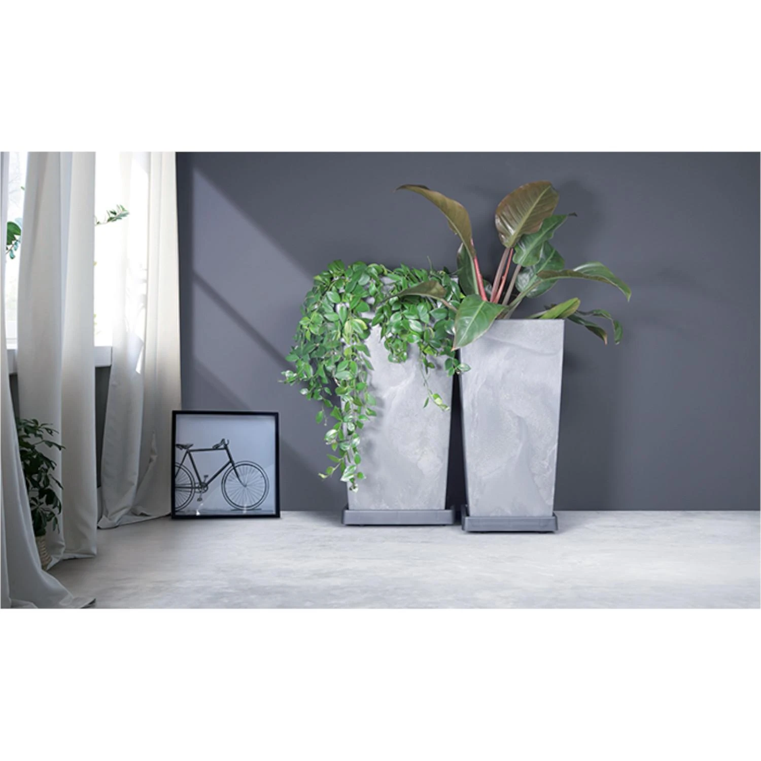 Prosperplast Mobilna Mobilus lėkštutės formos stovas IPRS300-S433, 29,2 cm kvadratinis