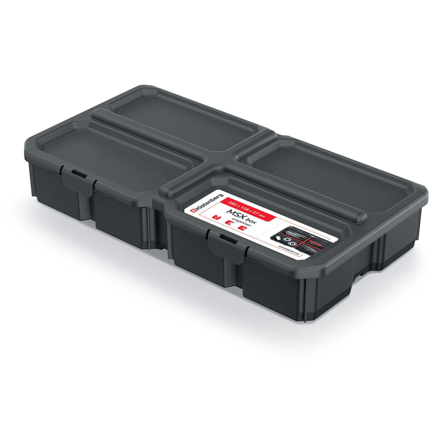 Organizer „Kistenberg Msx Box KMXBB3015S“ įrankių tvarkyklė