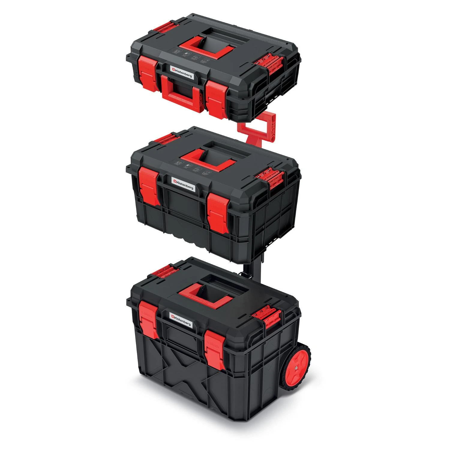 Prosperplast KISTENBERG Rinkinys X Block PRO 3in1 ĮRANKIŲ DĖŽĖS
