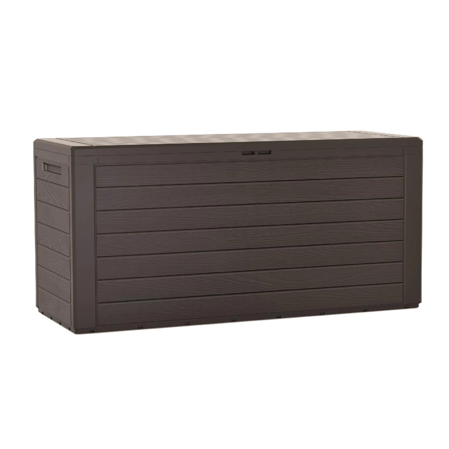 „Prosperplast WoodeBox“ sodo dėžė 280 l - umbra Woodebox