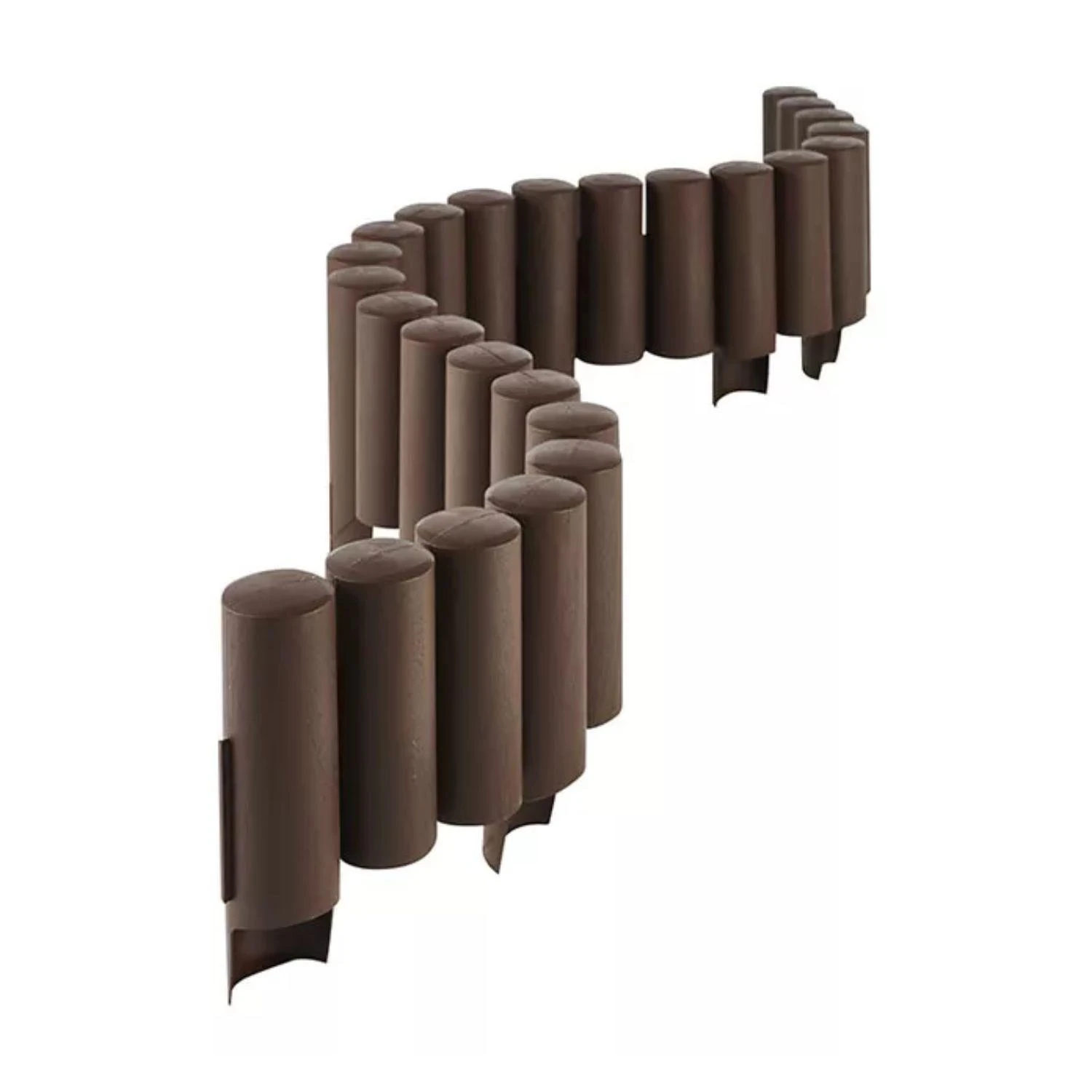 PROSPERPLAST PALISADA OGRODOWA PLUS BRĄZ 2,35m