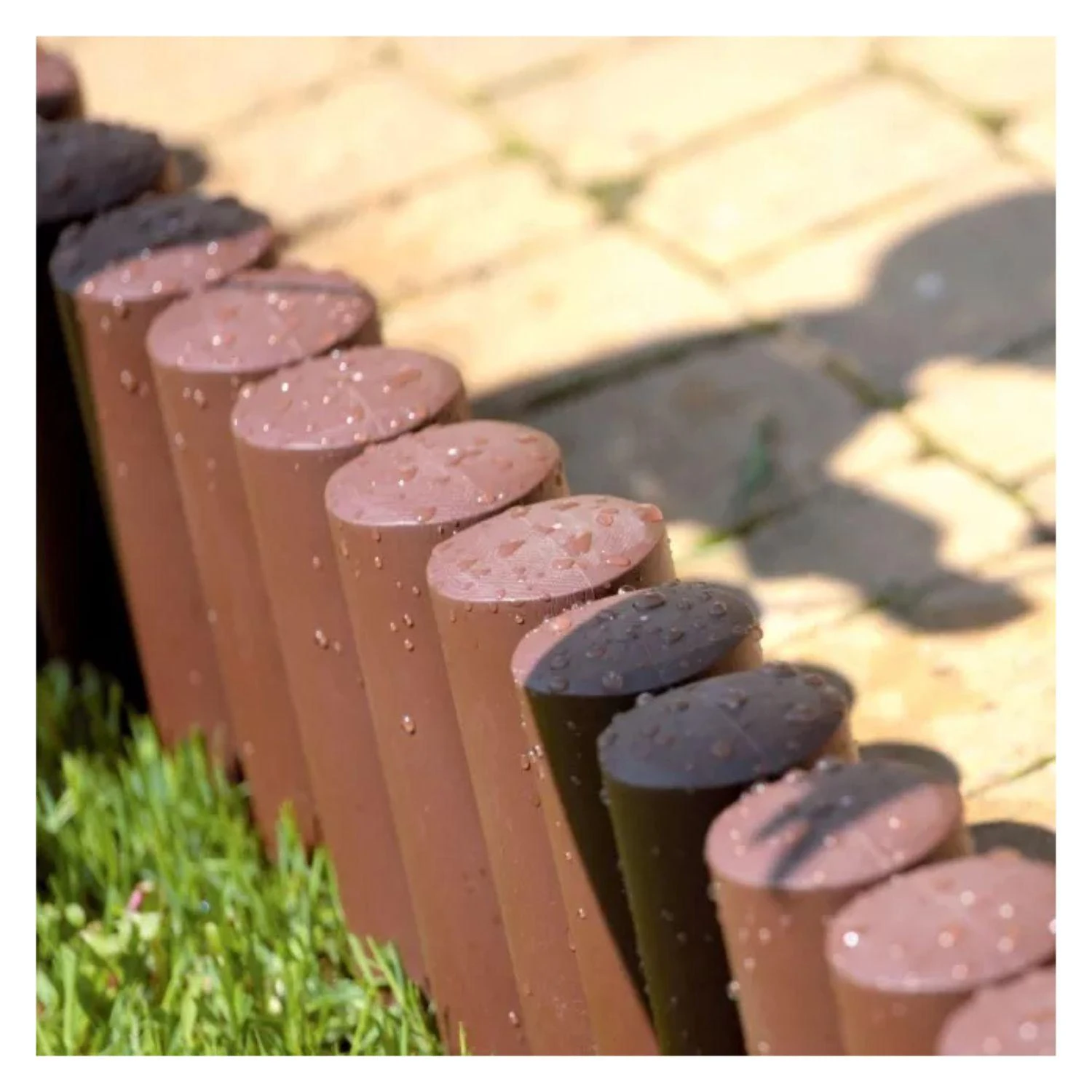 PROSPERPLAST PALISADA OGRODOWA PLUS BRĄZ 2,35m