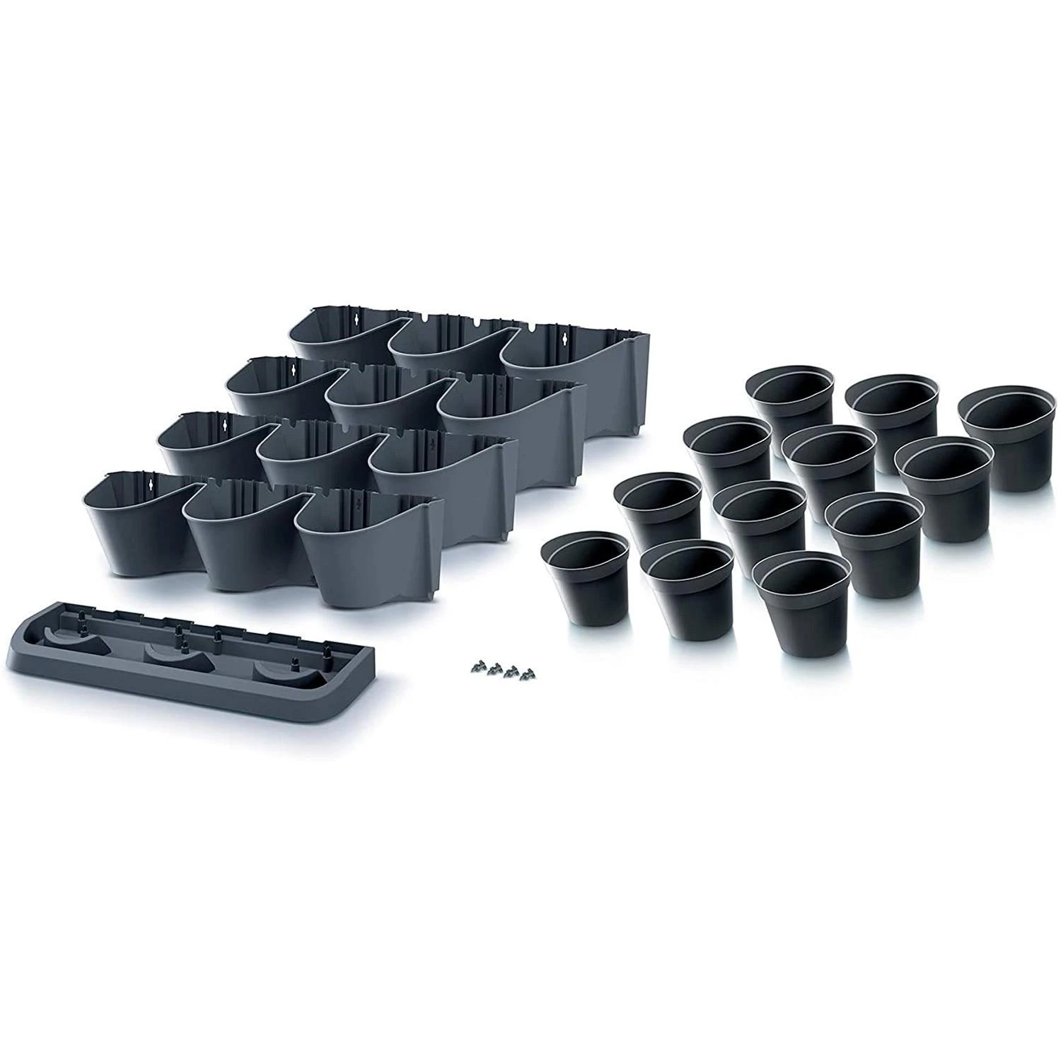 Vertikalūs sodo vazonai Prosperplast Cascade Garden IO2W600S-S433 55cm