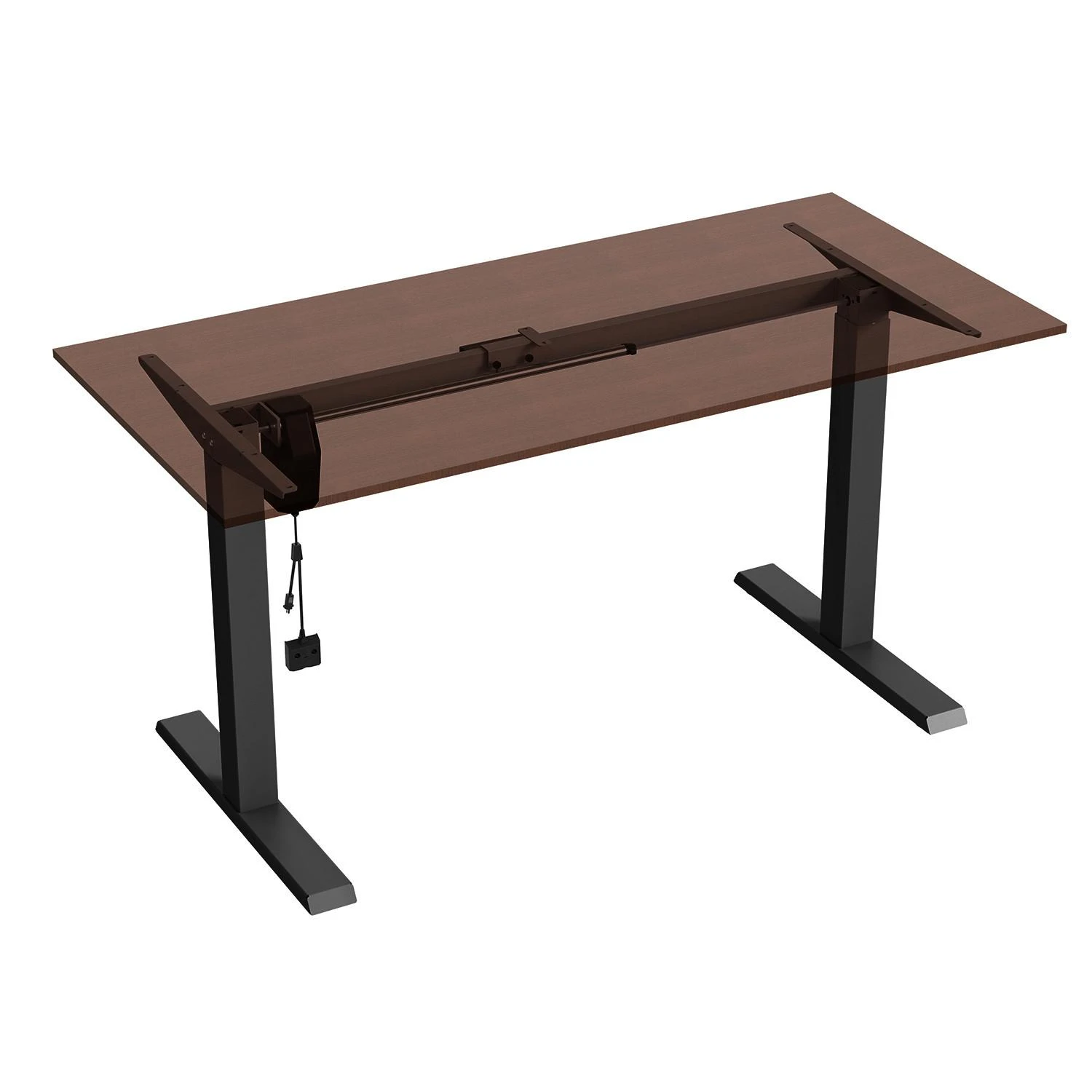 Ergo Office ER-403B stalo rėmas, reguliuojamas elektra, juodas