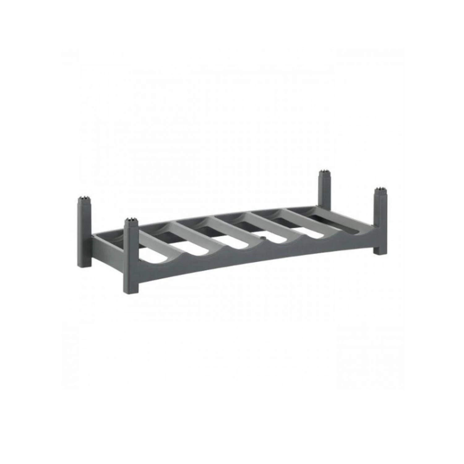 Vyno Stovas - ROTHO Vario Sulankstomas Stacking 6 Buteliams Antracito Spalvos