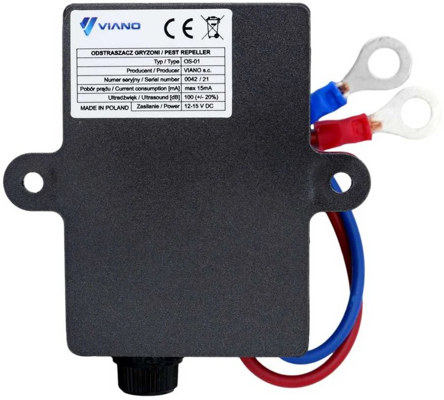 Viano Automobilinis graužikų atbaidymo prietaisas, 67 x 47 x 32 mm