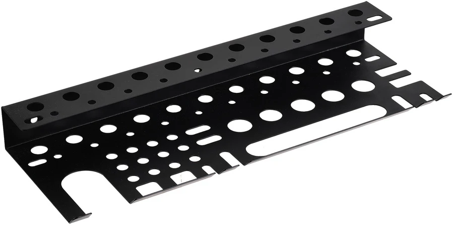 Ścienny organizer / półka na narzędzia Maclean, juoda, wymiary 40x14,5x4,6cm, max. 30kg, MC-141