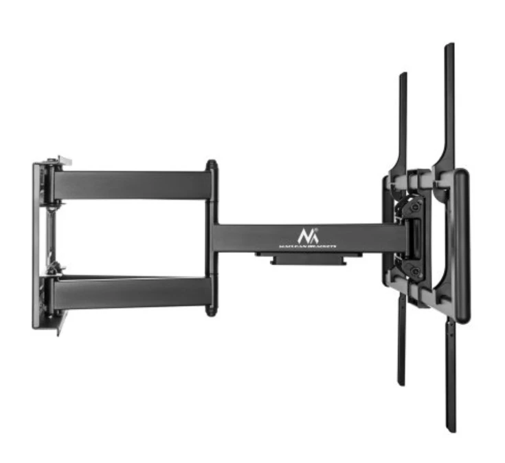 Sieninis televizoriaus laikiklis „Maclean MC-482“, 60–120″, iki 120 kg, juodas