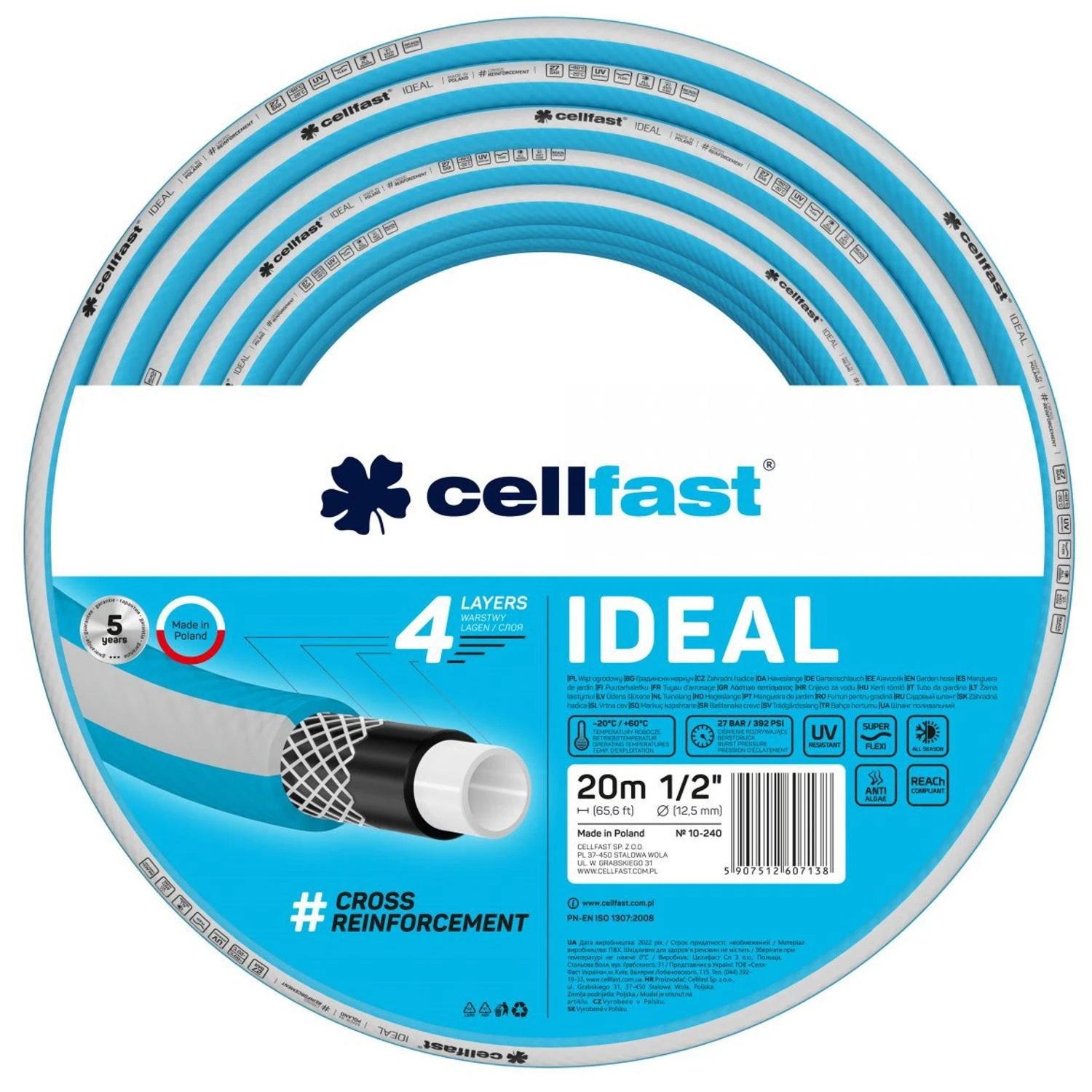 Cellfast IDEAL 1/2 colio (12,5 mm) 20 mb