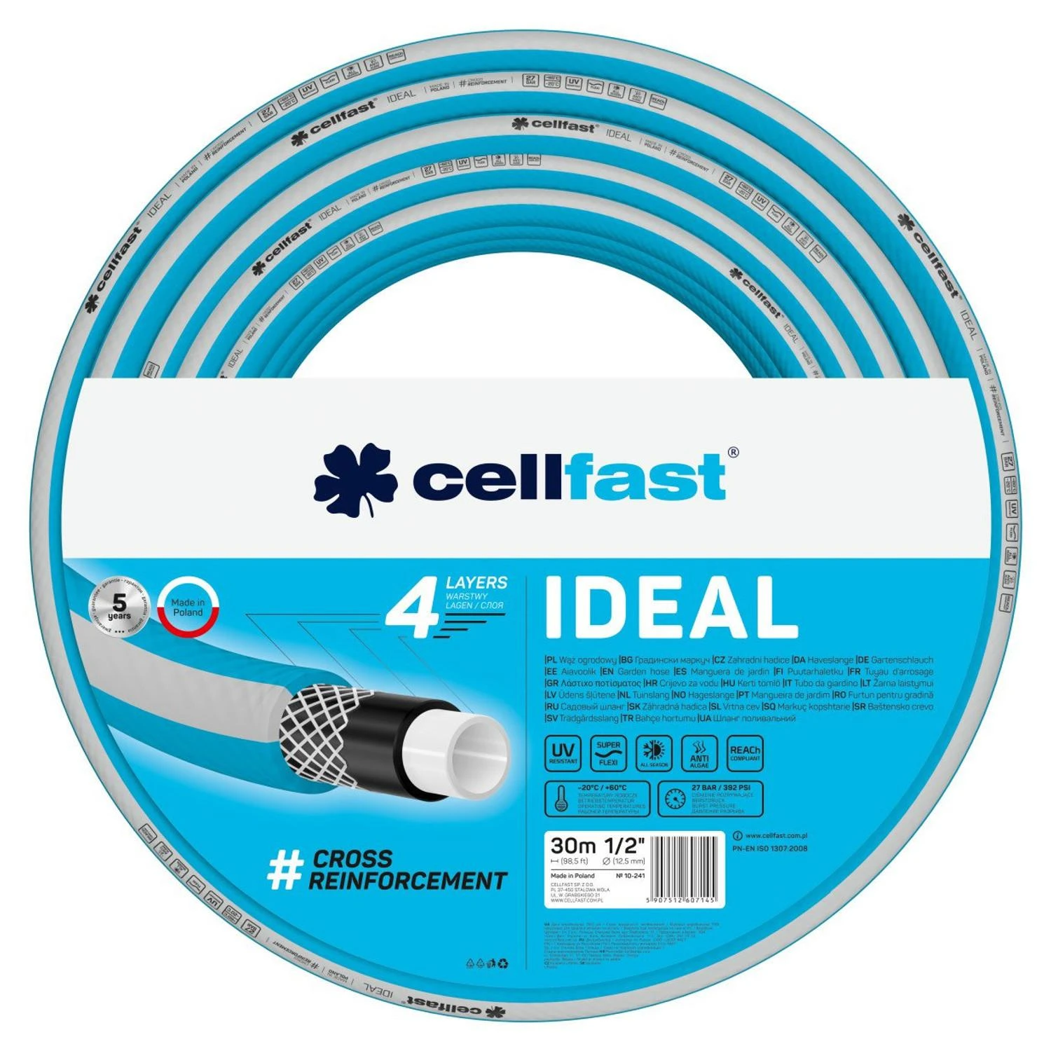 Cellfast IDEAL 1/2" (12,5 mm) 30 mb