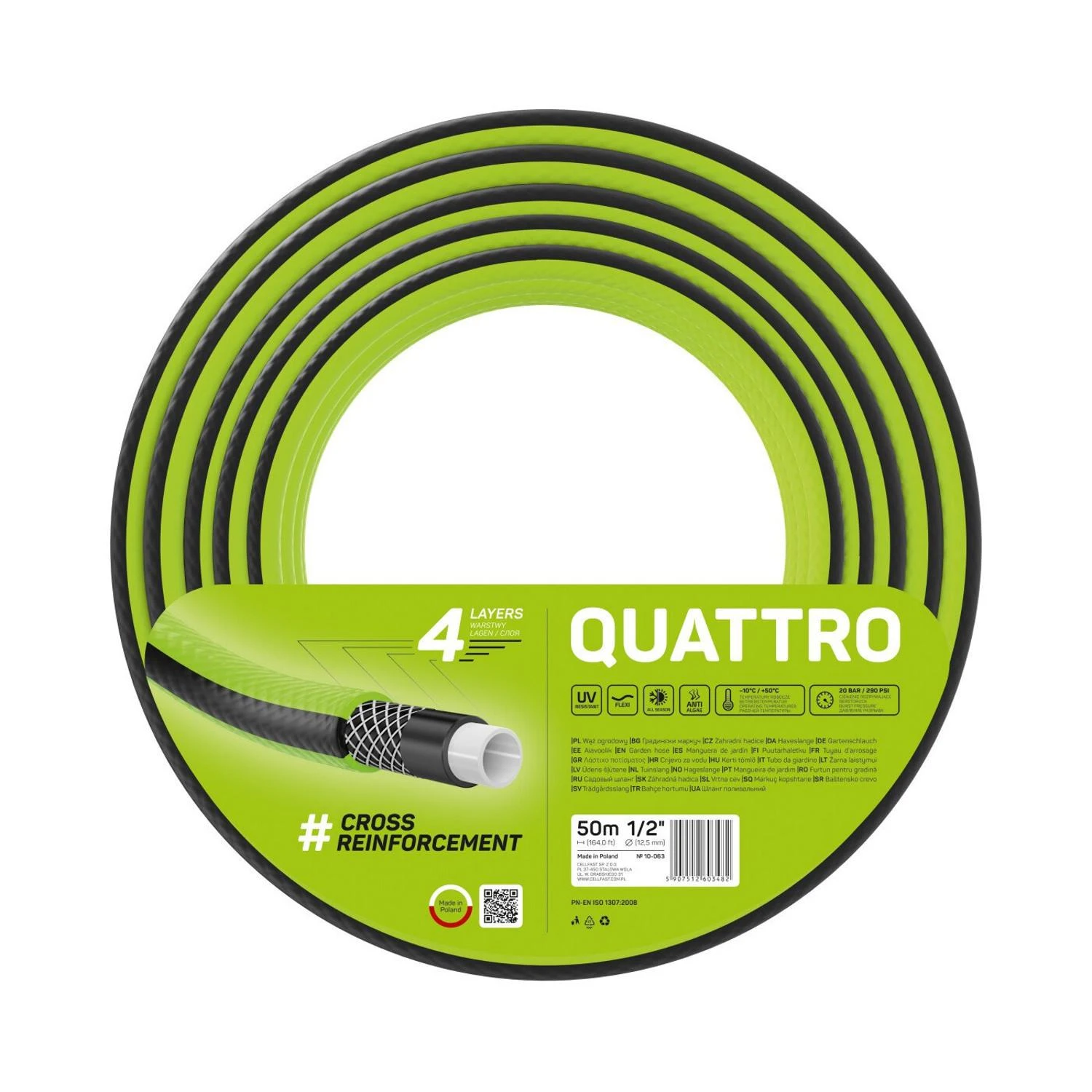 Cellfast C. ŽARNA QUATTRO 1/2 "50m