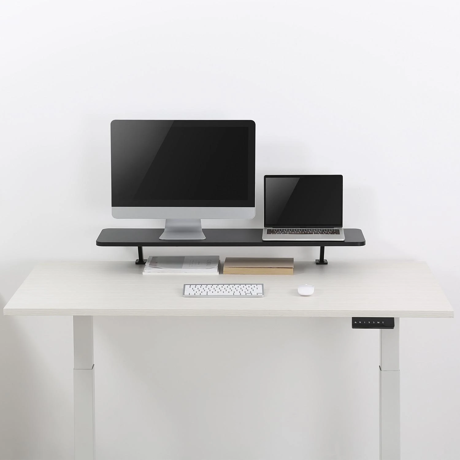 Półka „Ergo Office“ monitoriaus stalinė lentyna, prisukama, 13–32 colių, maks. 20 kg, ER-409