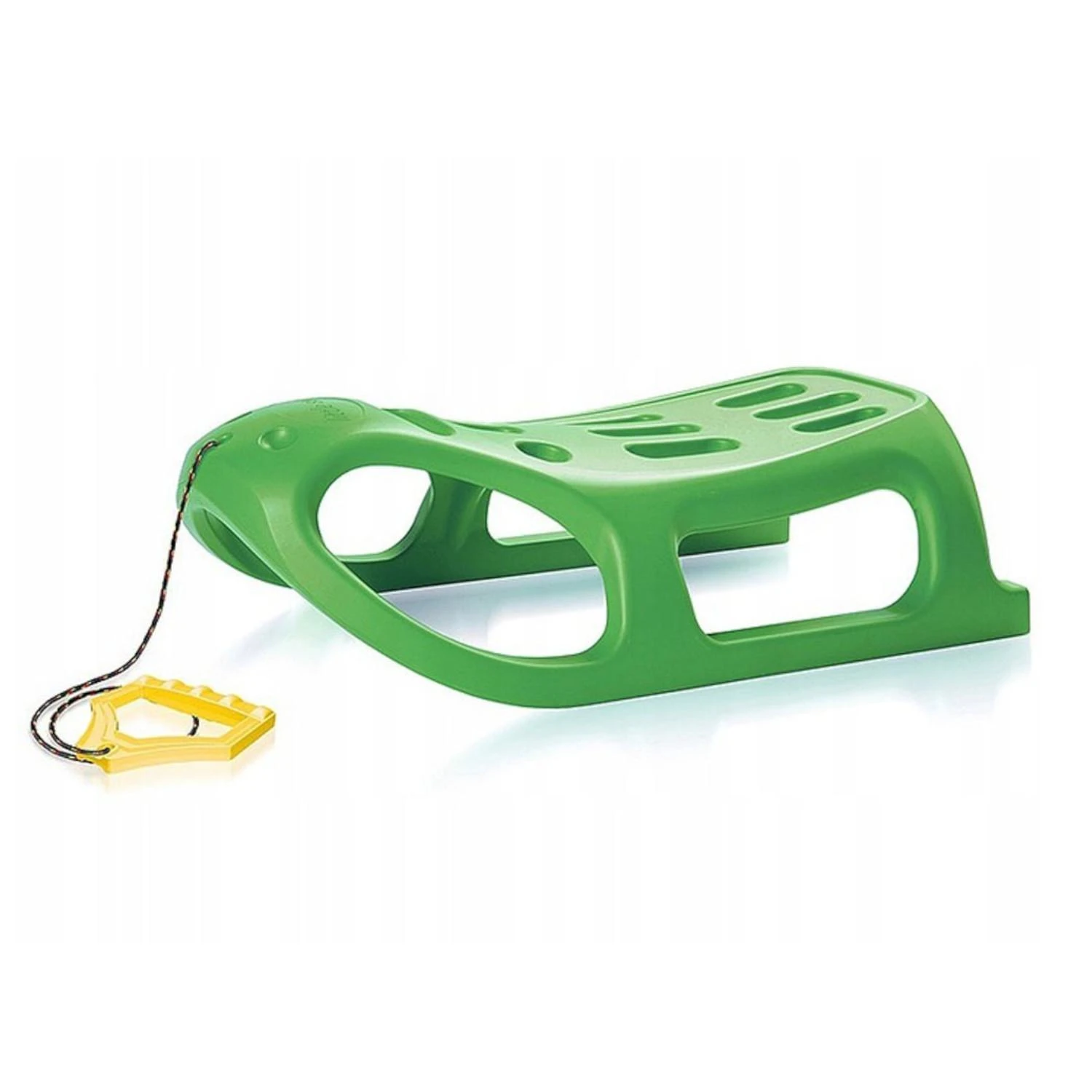 Rogutės „Prosperplast Little Seal“ plastikinės rogės žalios