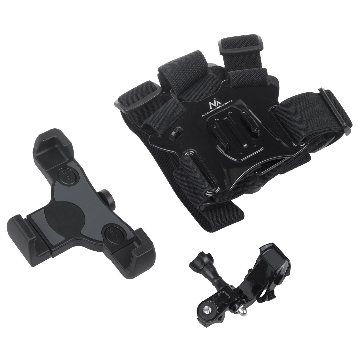 Maclean Szelki sportowe universalus do telefonu, aparatu, kamer GoPro MC-445