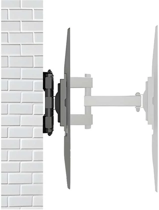 Laikiklis „Maclean“ televizoriaus laikiklis/pakabiklis, maks. VESA 400x400, 32–75 colio, 50 kg, vertikalus ir horizontalus kampo reguliavimas, profilis 80–380 mm, juodas, MC-788