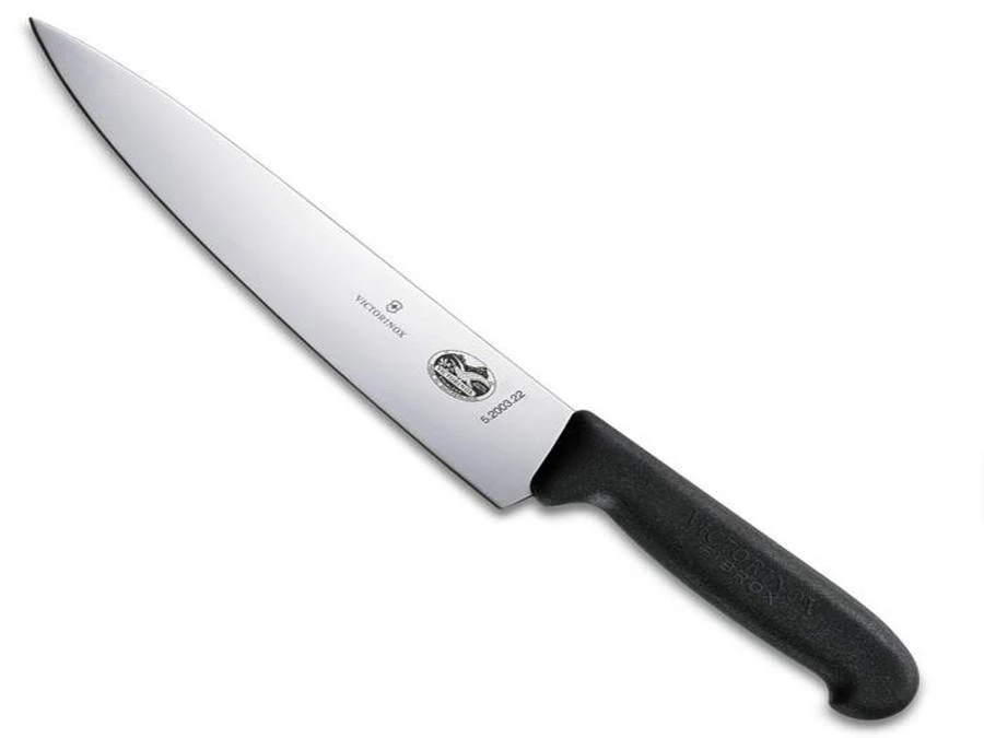 Virtuvinis peilis Victorinox Fibrox 5.2003.22 juodas 22cm