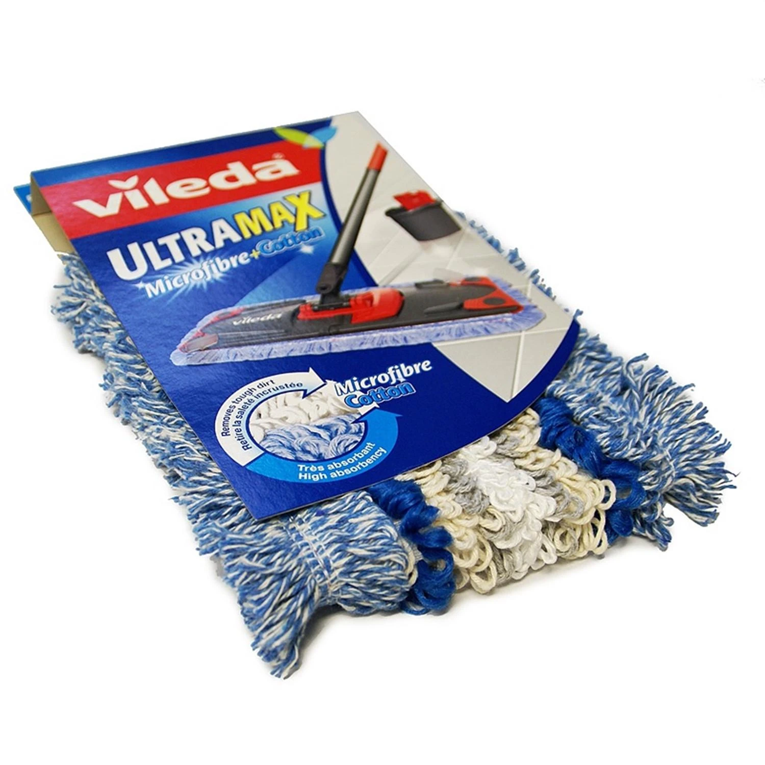 Vileda šluostė šepečiui Ultramax Micro & Cotton