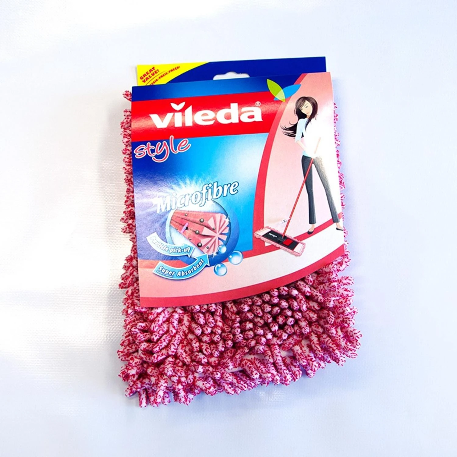 Vileda šluostė šepečiui Chenille