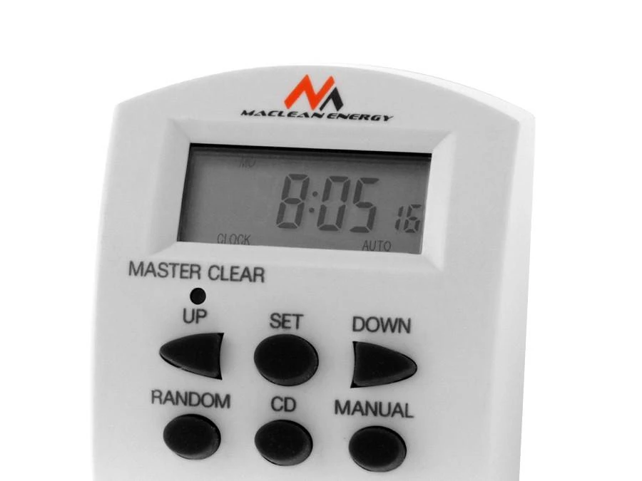 Timer „Maclean Energy MCE05G“ skaitmeninis laikmatis