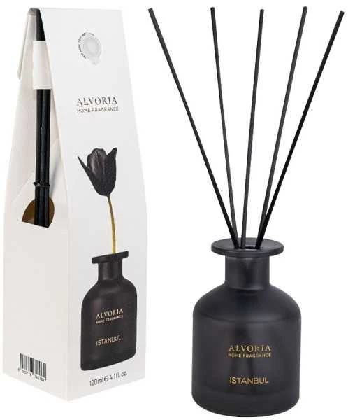 ALVORIA namų kvapas su lazdelėmis Istanbul aromatas 120 ml.