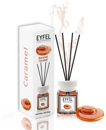 Eyfel namų kvapas su lazdelėmis "KARAMELĖ 120ml"