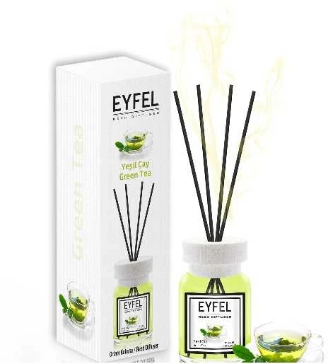 Eyfel namų kvapas su lazdelėmis "ŽALIA ARBATA 120 ml."