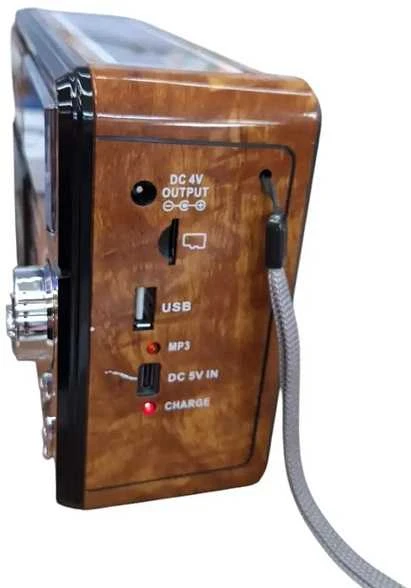 radijo imtuvas Waxiba X-Bass rudas