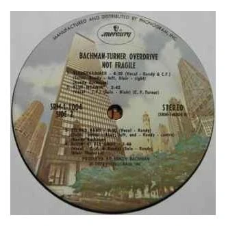 Vinilinė plokštelė Bachman - Turner Overdrive - Not Fragile