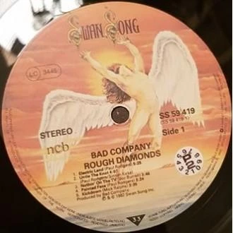 Vinilinė plokštelė Bad Company ‎– Rough Diamonds