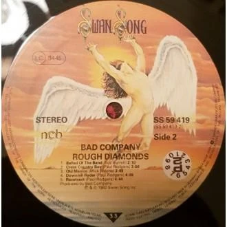 Vinilinė plokštelė Bad Company ‎– Rough Diamonds