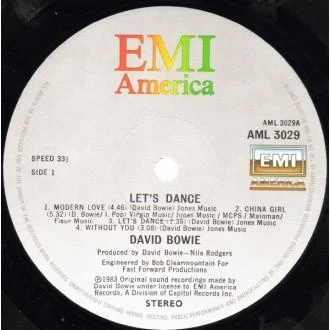 Vinilinė plokštelė David Bowie - Let's Dance