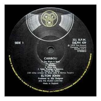 Vinilinė plokštelė Elton John- Caribou