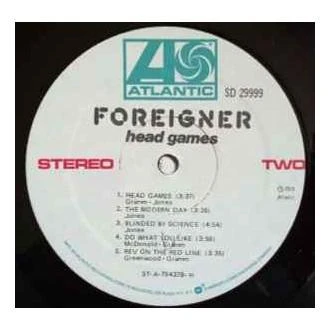 Vinilinė plokštelė Foreigner - Head Games