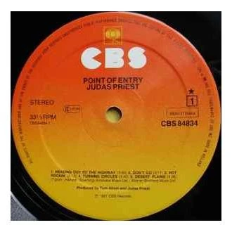 Vinilinė plokštelė Judas Priest ‎– Point Of Entry