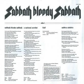 Vinilinė plokštelė Juodas Sabbath – Sabbath Bloody Sabbath