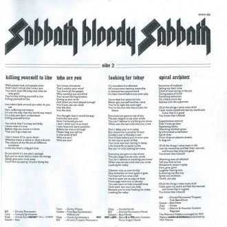 Vinilinė plokštelė Juodas Sabbath – Sabbath Bloody Sabbath