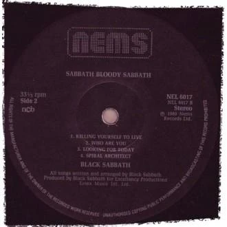 Vinilinė plokštelė Juodas Sabbath – Sabbath Bloody Sabbath