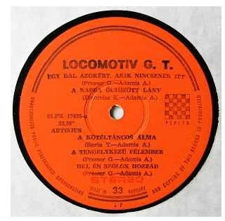Vinilinė plokštelė Locomotiv GT – Locomotiv GT