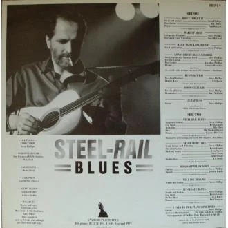 Vinilinė plokštelė Steve Phillips – Steel-Rail Blues
